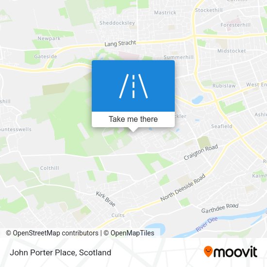John Porter Place map