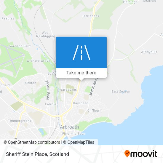 Sheriff Stein Place map