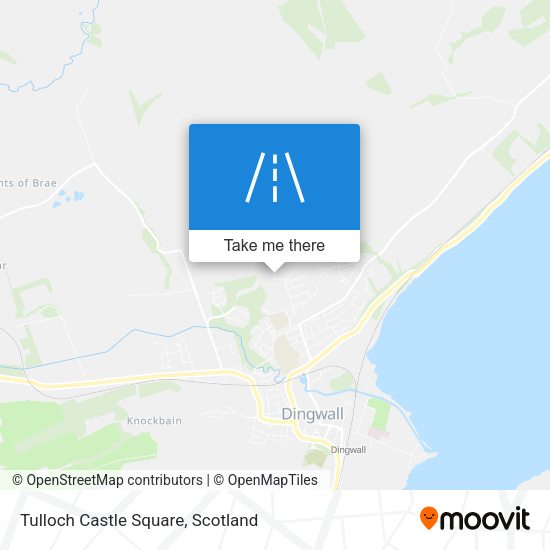 Tulloch Castle Square map