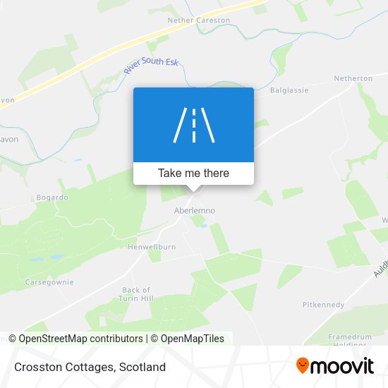 Crosston Cottages map
