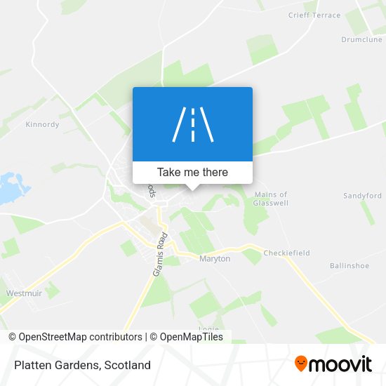 Platten Gardens map
