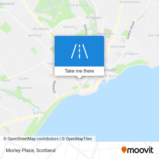 Morley Place map