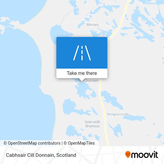 Cabhsair Cill Donnain map