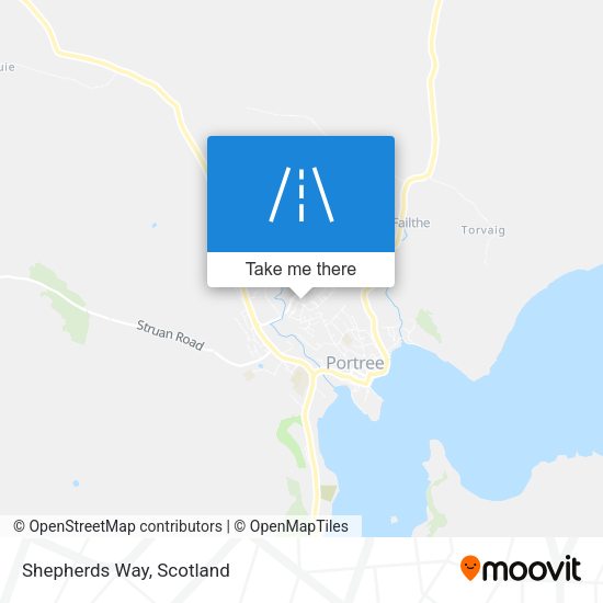 Shepherds Way map