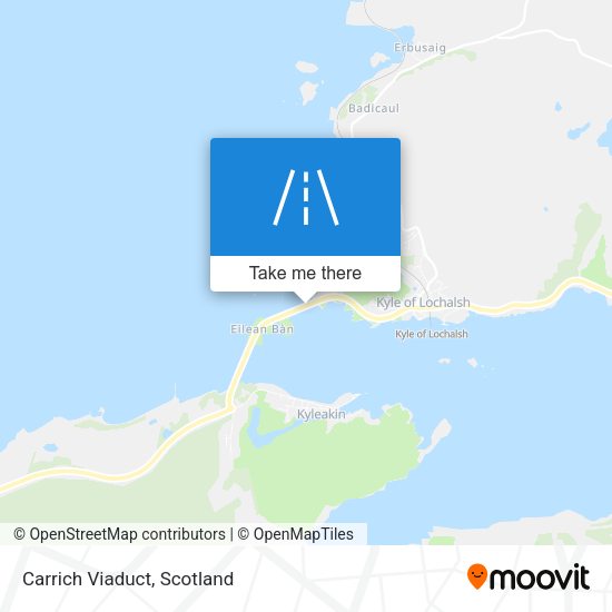 Carrich Viaduct map