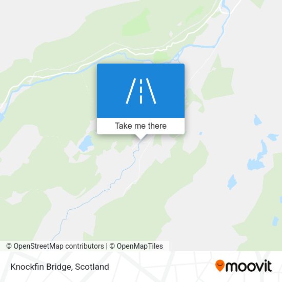 Knockfin Bridge map