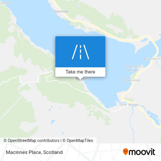 Macinnes Place map