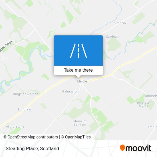 Steading Place map