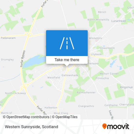 Western Sunnyside map