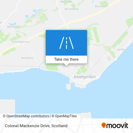 Colonel Mackenzie Drive map