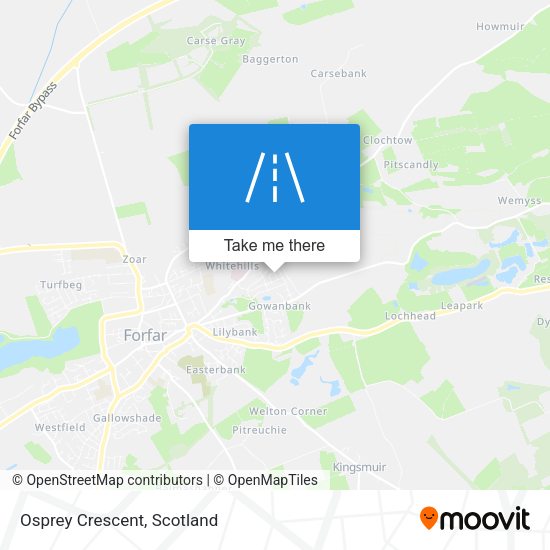 Osprey Crescent map