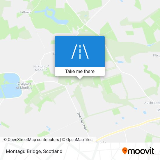 Montagu Bridge map