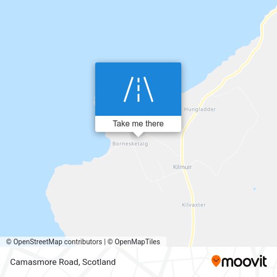Camasmore Road map