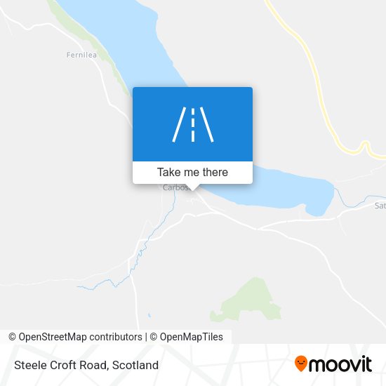 Steele Croft Road map