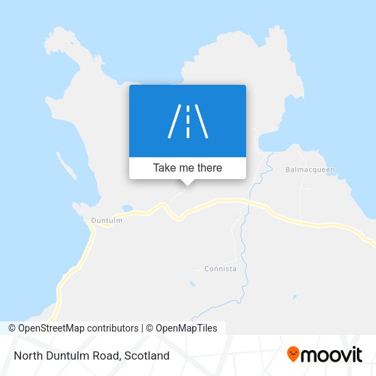 North Duntulm Road map