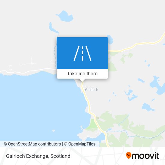 Gairloch Exchange map