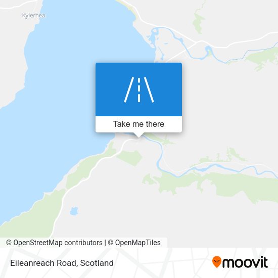 Eileanreach Road map