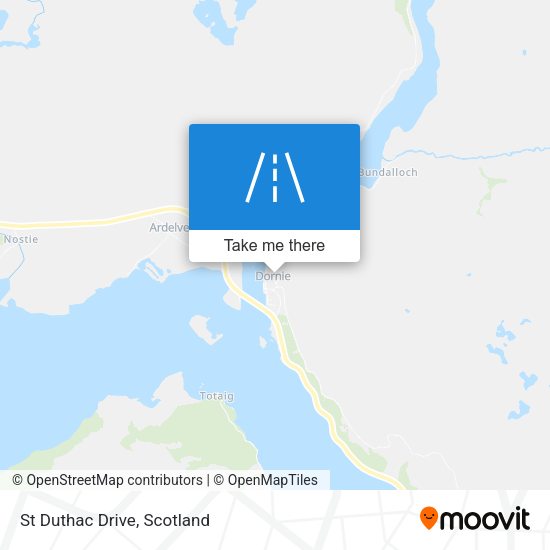 St Duthac Drive map