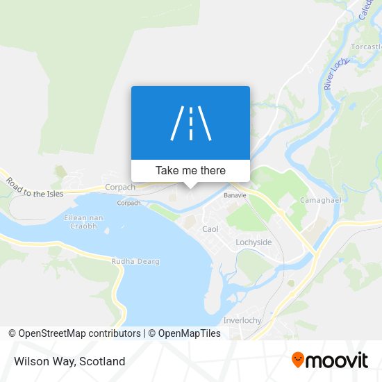 Wilson Way map