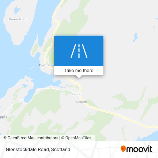 Glenstockdale Road map