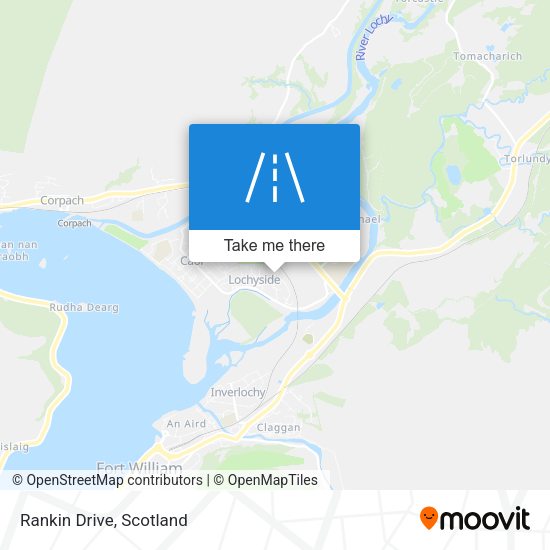 Rankin Drive map