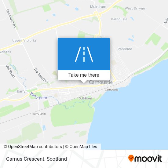 Camus Crescent map