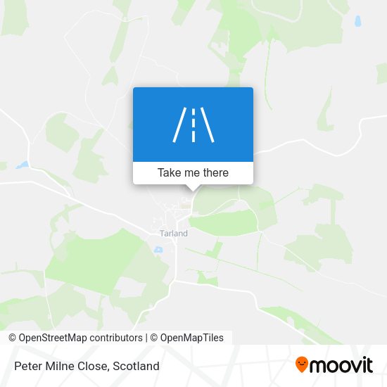 Peter Milne Close map