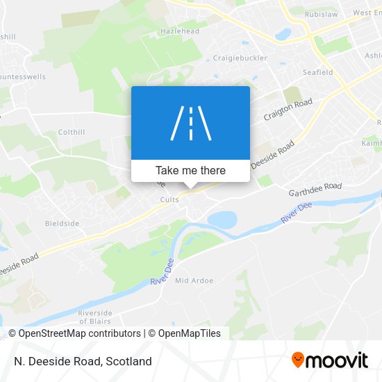 N. Deeside Road map