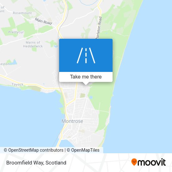 Broomfield Way map