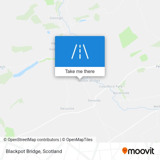 Blackpot Bridge map