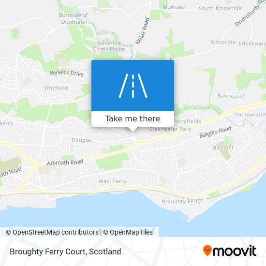 Broughty Ferry Court map