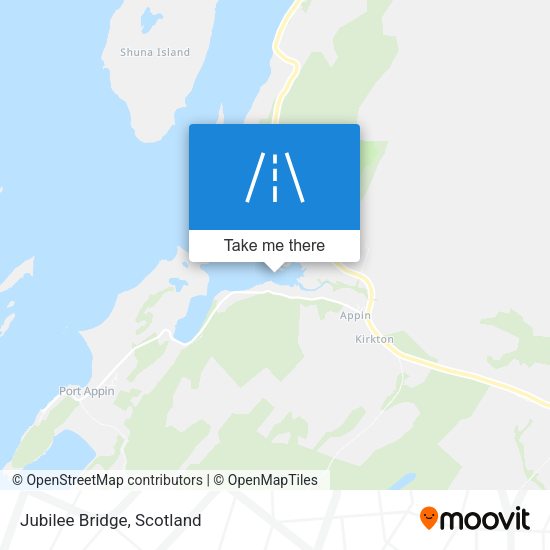 Jubilee Bridge map