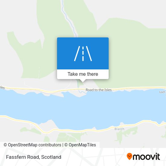 Fassfern Road map