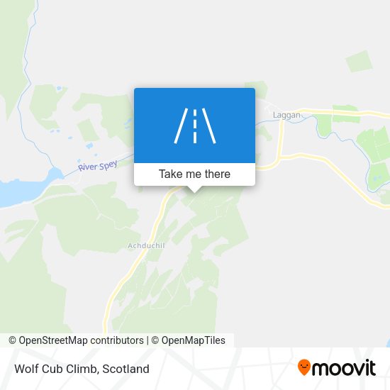 Wolf Cub Climb map