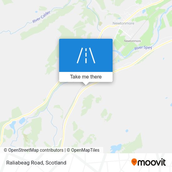 Raliabeag Road map