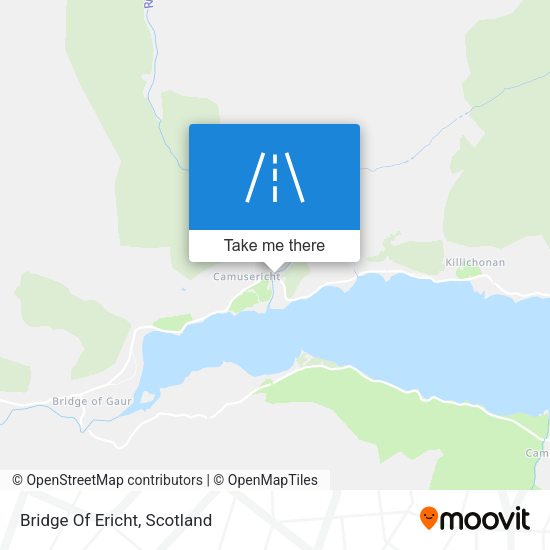 Bridge Of Ericht map