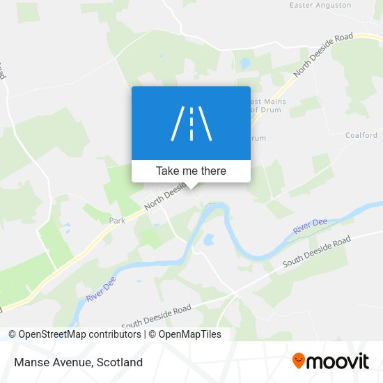 Manse Avenue map
