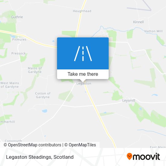 Legaston Steadings map