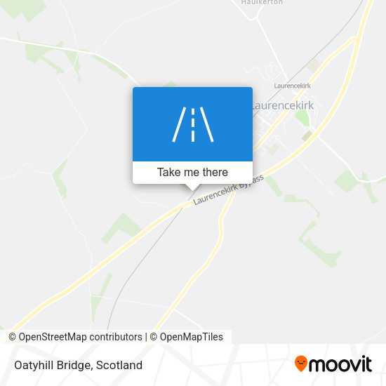 Oatyhill Bridge map