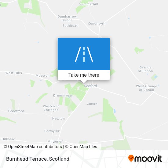 Burnhead Terrace map