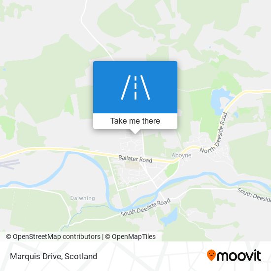 Marquis Drive map