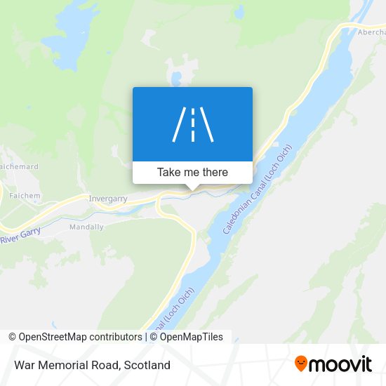 War Memorial Road map