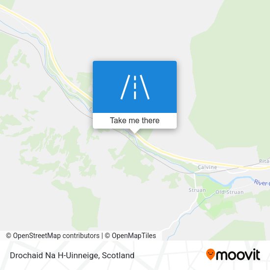 Drochaid Na H-Uinneige map