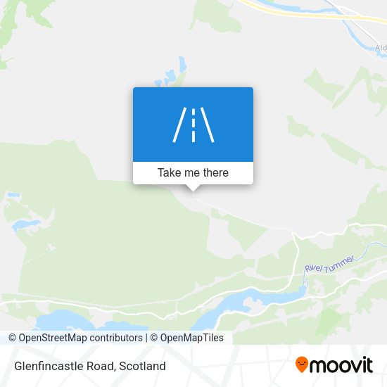 Glenfincastle Road map