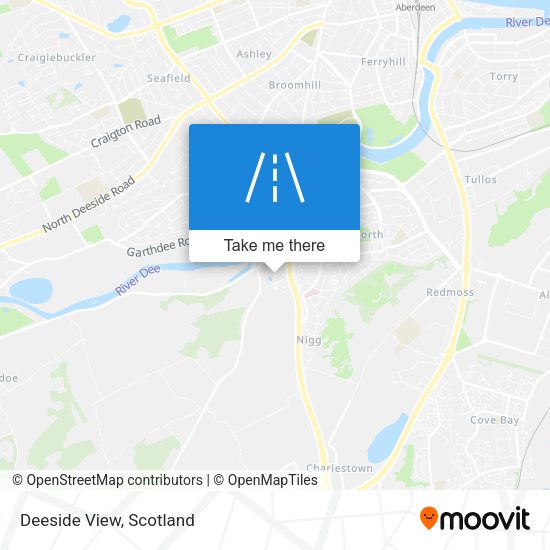 Deeside View map