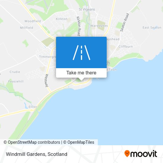 Windmill Gardens map