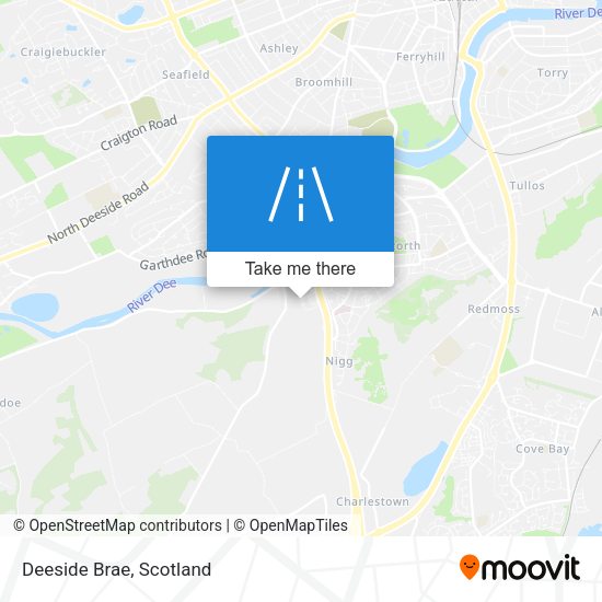 Deeside Brae map