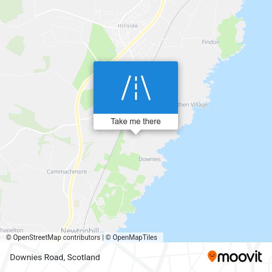 Downies Road map
