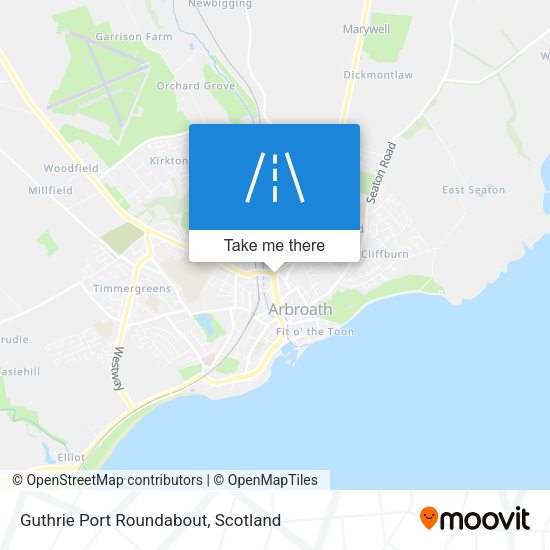 Guthrie Port Roundabout map