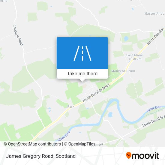 James Gregory Road map